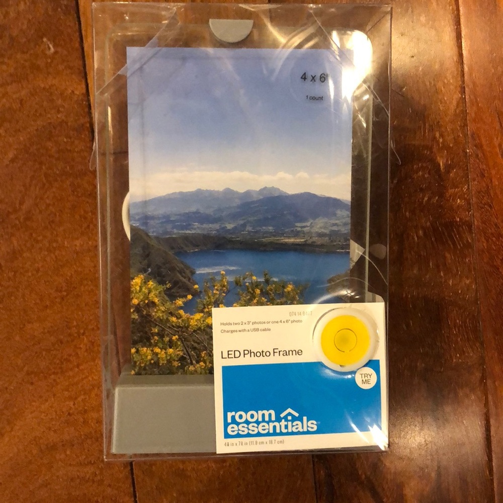 4x6 LED photo frame NIB
